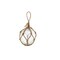 CC Home Furnishings Hand Blown Glass Decorative Hanging Ball - 6" - Clear